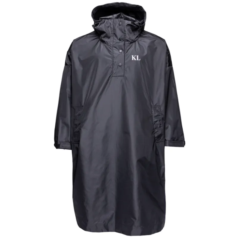 Kingsland KLCanton Unisex Rain Poncho - Black