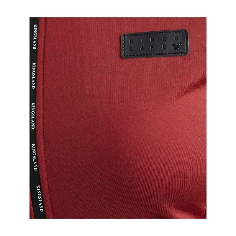 Kingsland KLadalee Ladies Fleece Jacket - Red Tibetan-3