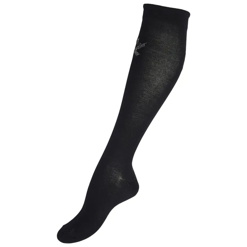 Kingsland KLaela Unisex Coolmax Knee Socks - Black
