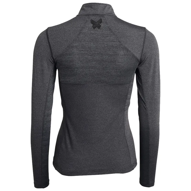 Kingsland KLaleece Ladies Training Shirt - Charcoal Melange -1