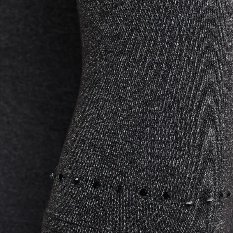 Kingsland KLaleece Ladies Training Shirt - Charcoal Melange -2