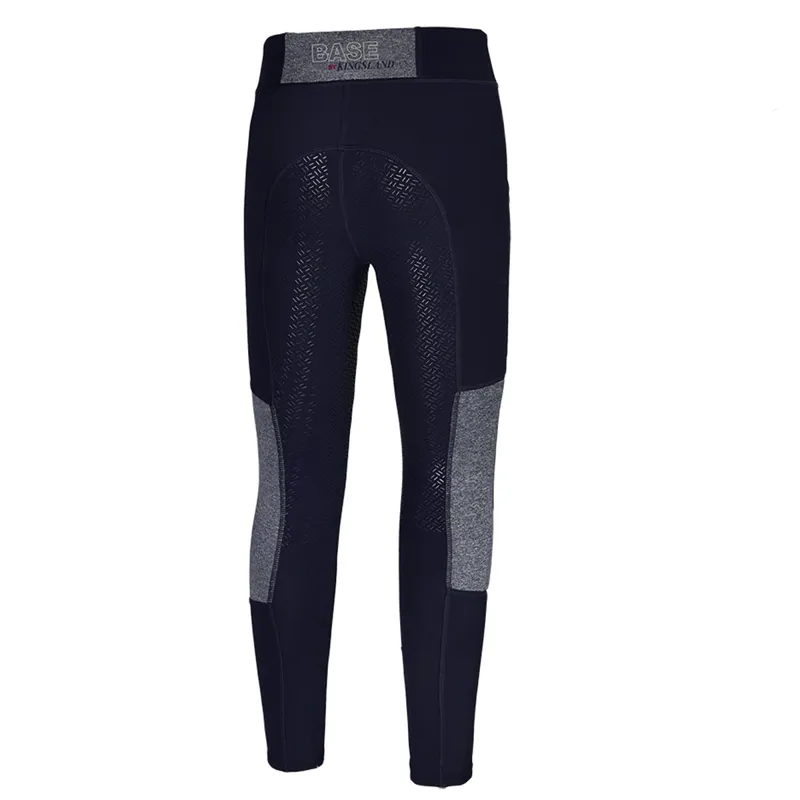 Kingsland KLmira Girls F-Tech Full Grip Tights - Dark Grey-1