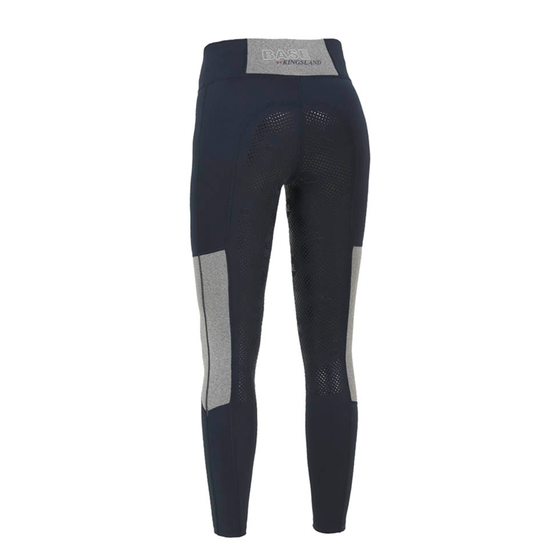 Kingsland KLmiranda Ladies F-Tec5 F-Grip Tights - Light Grey-1