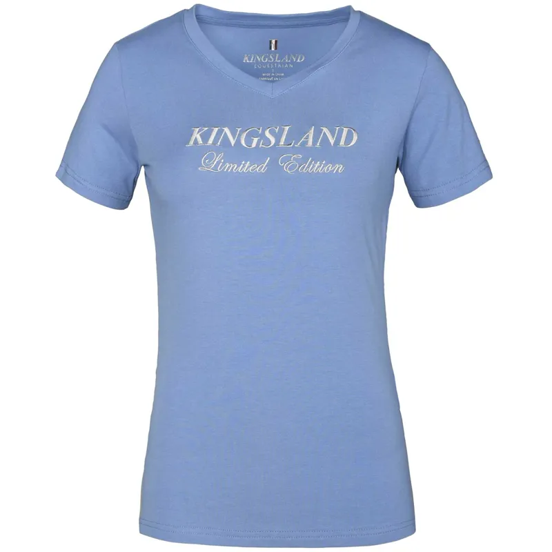 Kingsland KLoasis Ladies V-neck T-Shirt - Blue Riviera