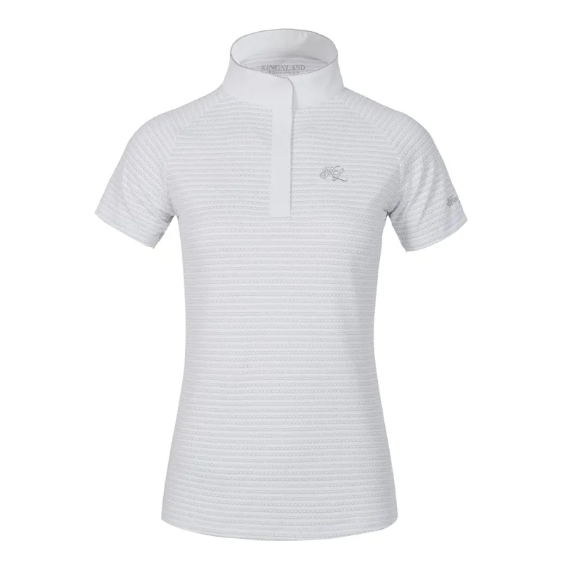 Kingsland KLofelicia Ladies Show Shirt - White