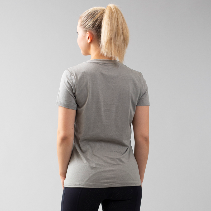 Kingsland KLolanna Ladies Roundneck T-Shirt - Light Grey-1