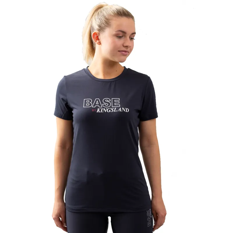 Kingsland KLolanna Ladies Roundneck T-Shirt - Navy