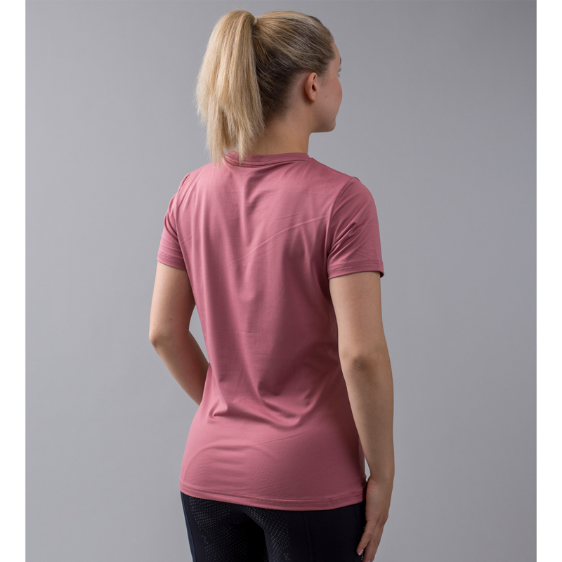 Kingsland KLolanna Ladies Roundneck T-Shirt - Pink Mesa Rose-2