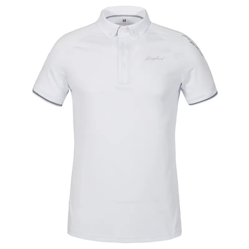 Kingsland KLoliver Men's Short Sleeve Show Shirt - White