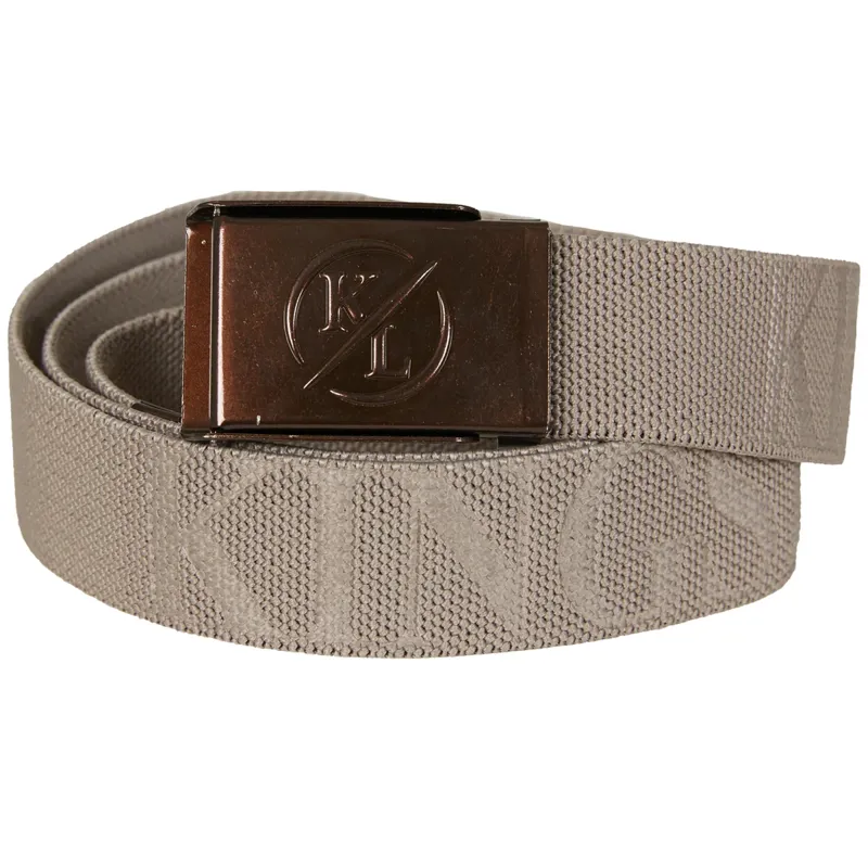 Kingsland Klollie Webbing Belt - Beige Cinder