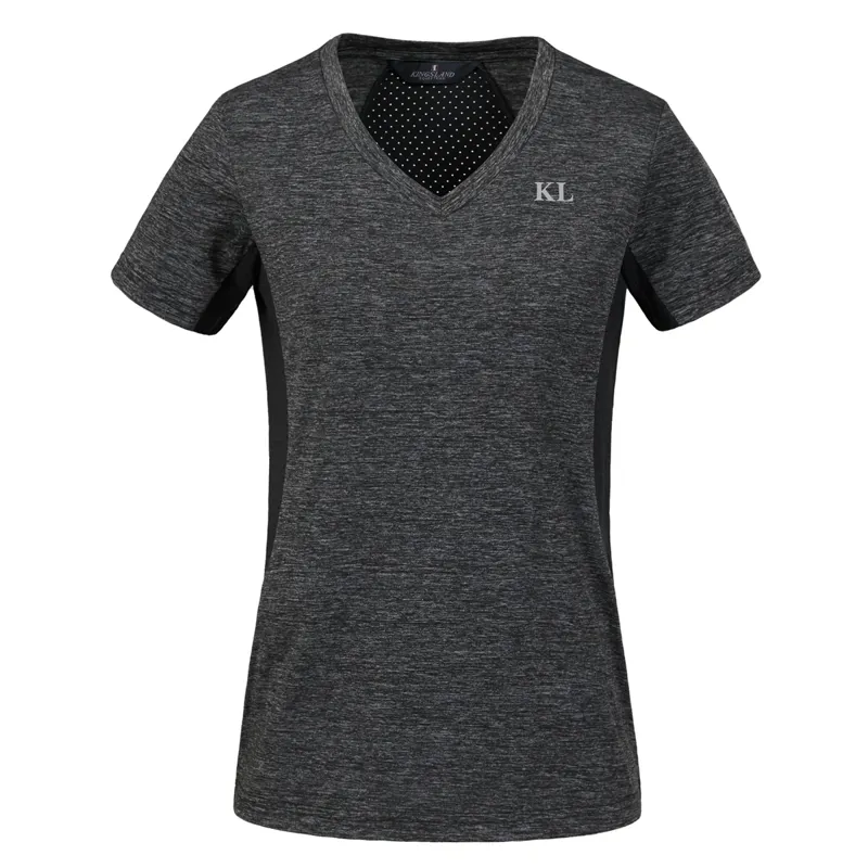 Kingsland KLolivya Ladies Technical T-Shirt - Charcoal Melange