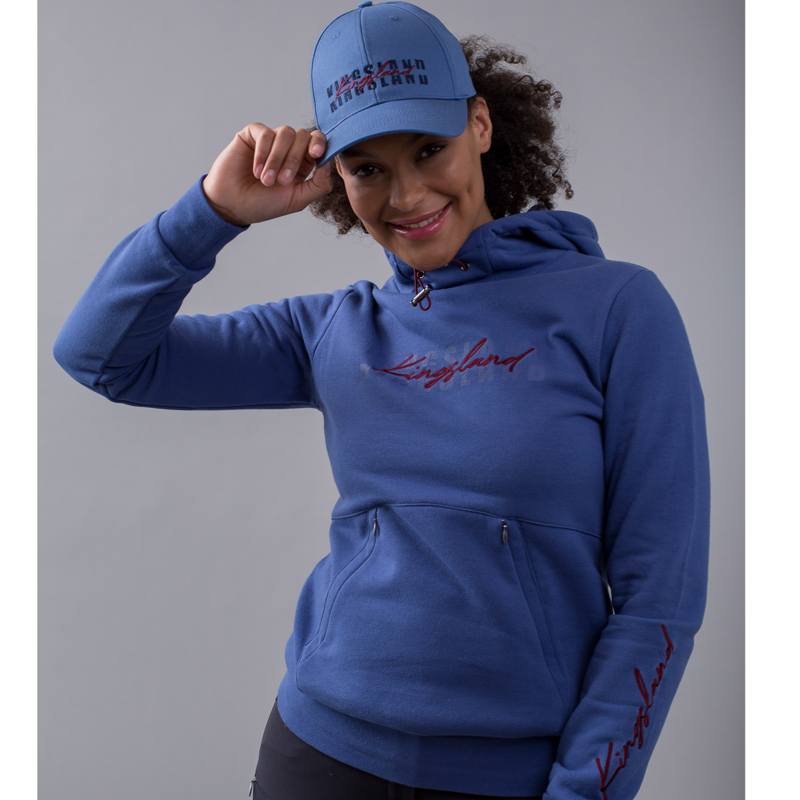 Kingsland KLona Ladies Hoodie - Blue Coastal Fjord-2