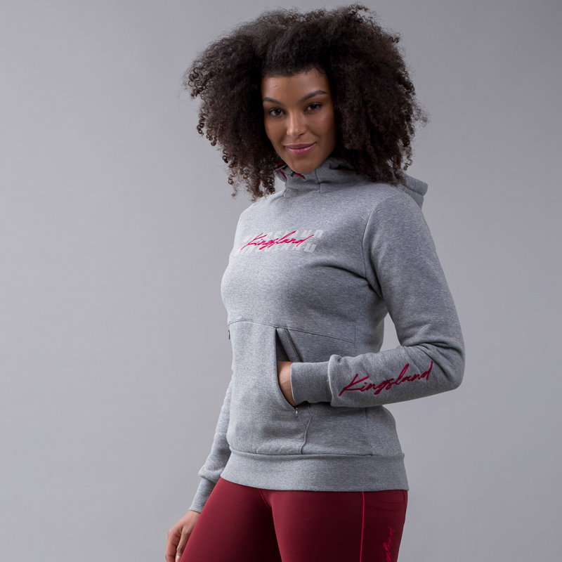 Kingsland KLona Ladies Hoodie - Light Grey-2