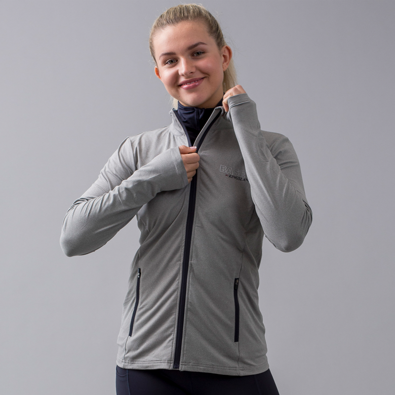 Kingsland KLonalee Ladies Training Jacket - Light Grey-2
