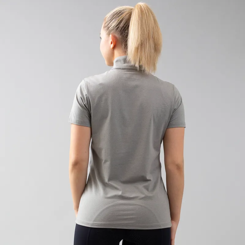 Kingsland KLosiris Ladies 1/2 Zip Training Shirt - Light Grey-1