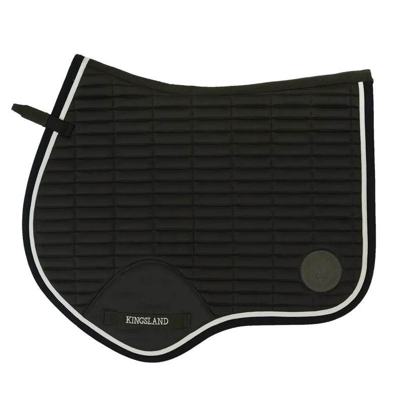 Kingsland KLRaz Sporty Saddlepad - Green Black Ink