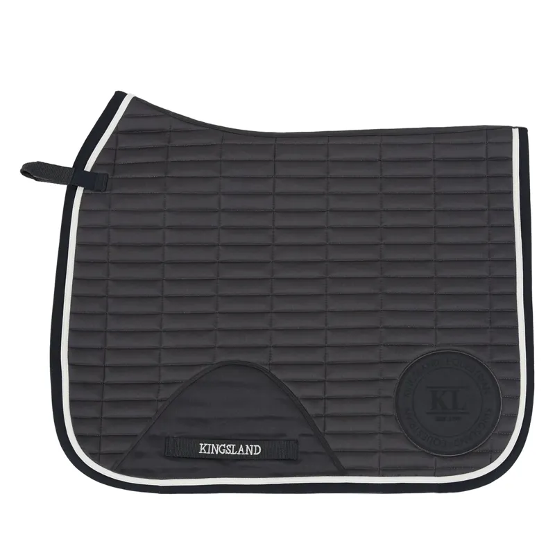 Kingsland KLRaz Sporty Saddlepad - Grey Pinstripe