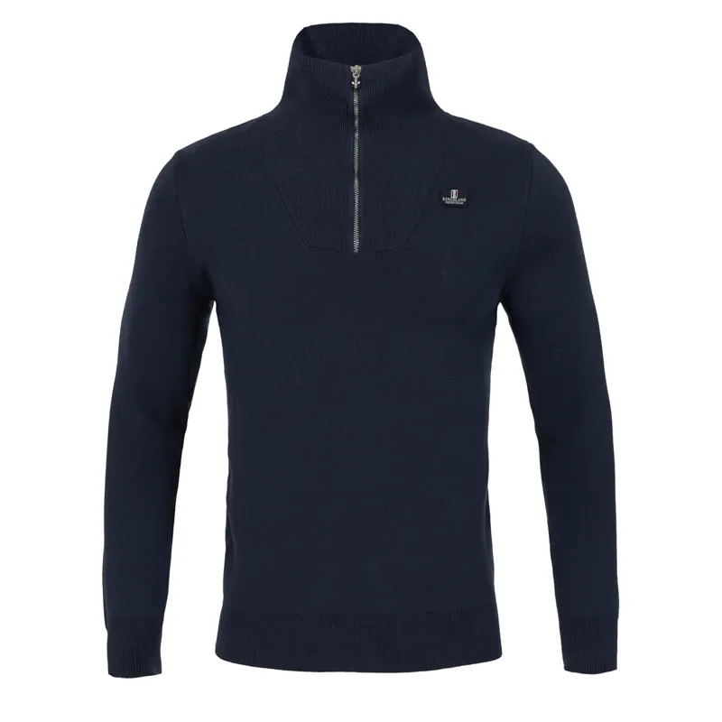 Kingsland KLriver Men's 1/2 Zip Knitted Sweater - Navy