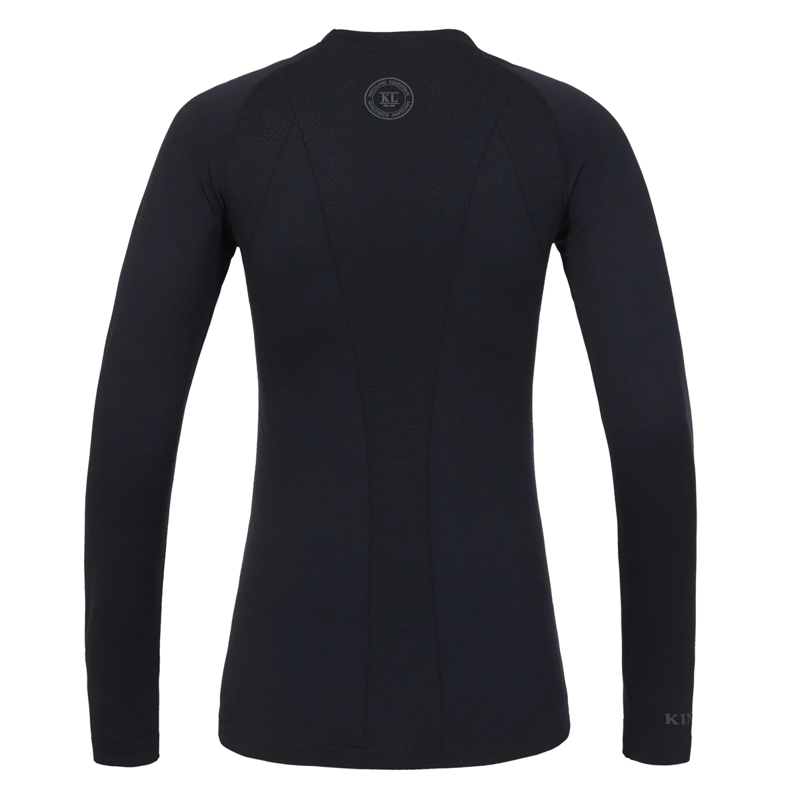 Kingsland KLRoma Ladies Seamless Long Sleeve Top - Navy-1