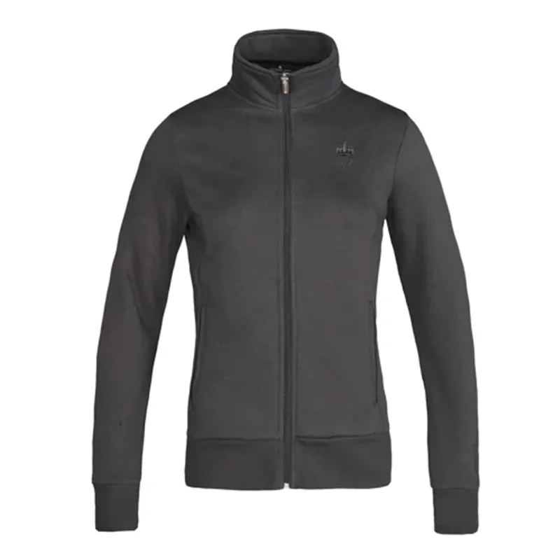 Kingsland KLromina Ladies Sweat Jacket - Grey Pinstripe