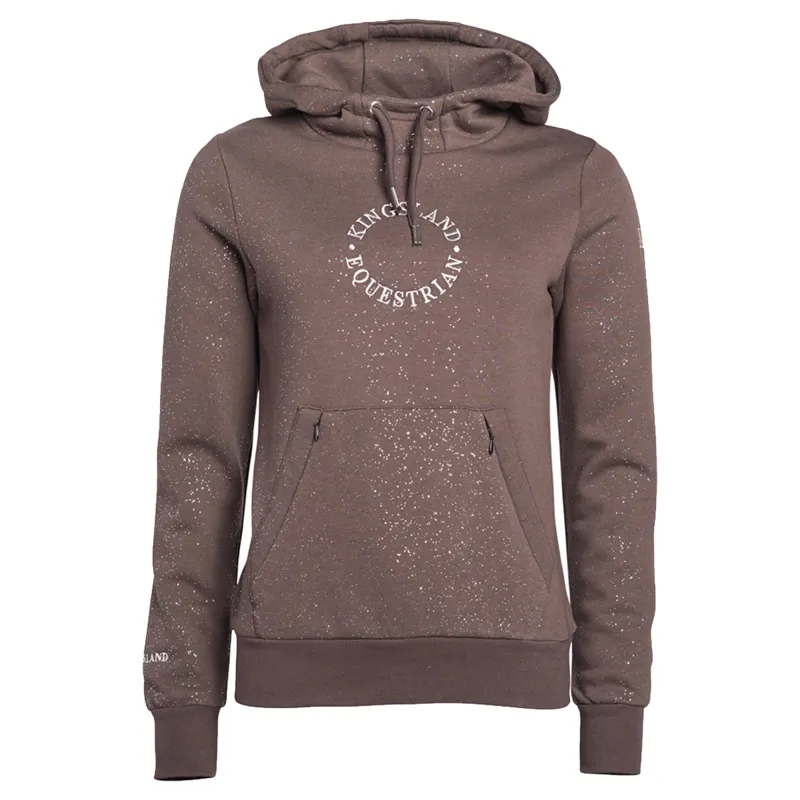 Kingsland KLselma Ladies Hoodie - Brown Black Coffee