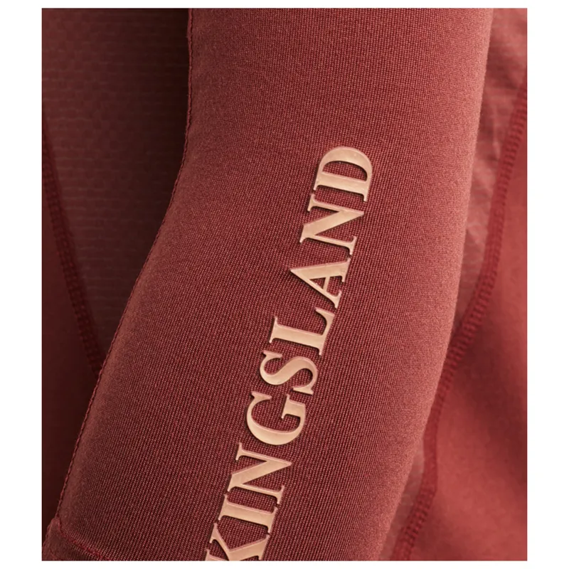 Kingsland KLstarla Ladies Training Shirt - Brown Hot Chocolate-2