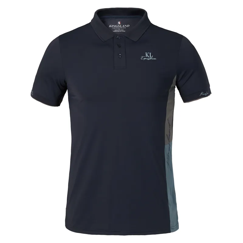 Kingsland KLtyler Men's Tec Pique Polo Shirt - Navy