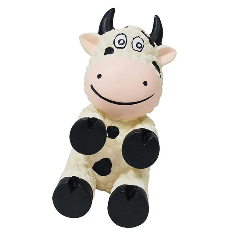 KONG Wiggi Small Cow - Black/White
