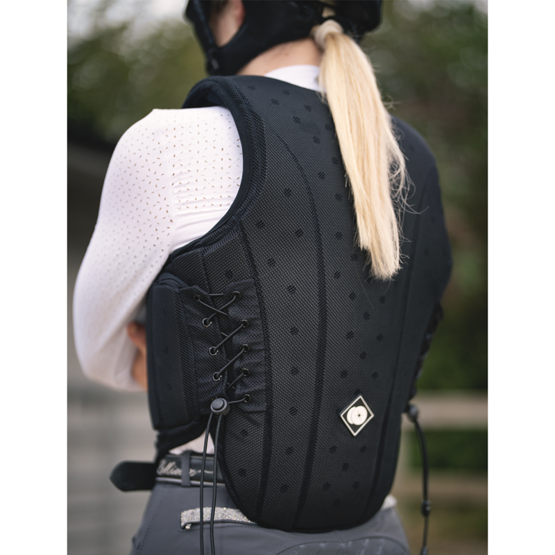 Charles Owen Adults Kontor Body Protector - Black-8