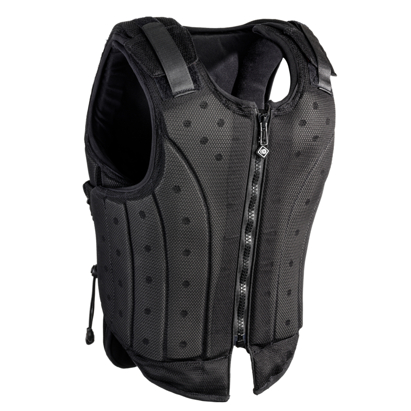 Charles Owen Children's Kontor Body Protector - Black-2