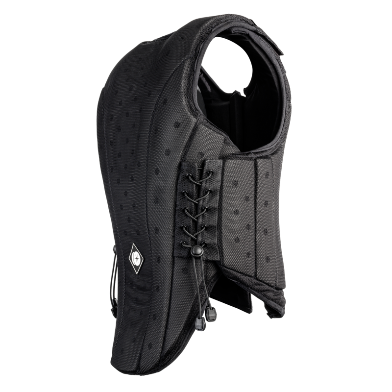 Charles Owen Children's Kontor Body Protector - Black-4