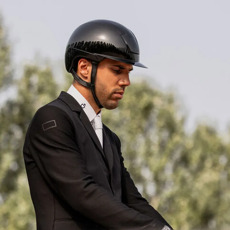 Kask Kooki Riding Hat - Black Shine-1