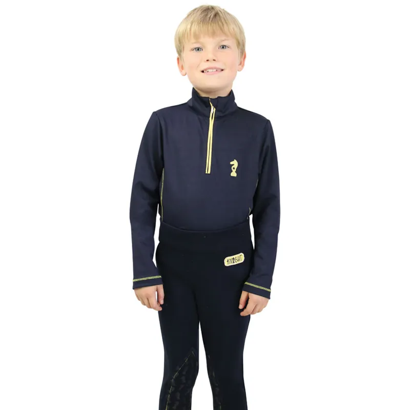 Little Knight Lancelot Base Layer - Navy/Yellow