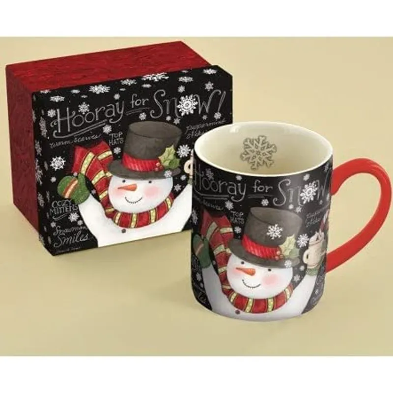 Lang Chalkboard Snowman Mug