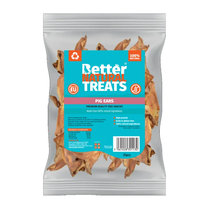 Better Natural Treats Large Pig Ears