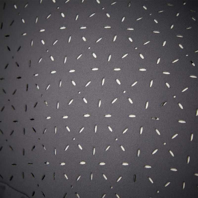 LeMieux Ladies Sleeveless Lazercut Baselayer - Twilight Grey-3