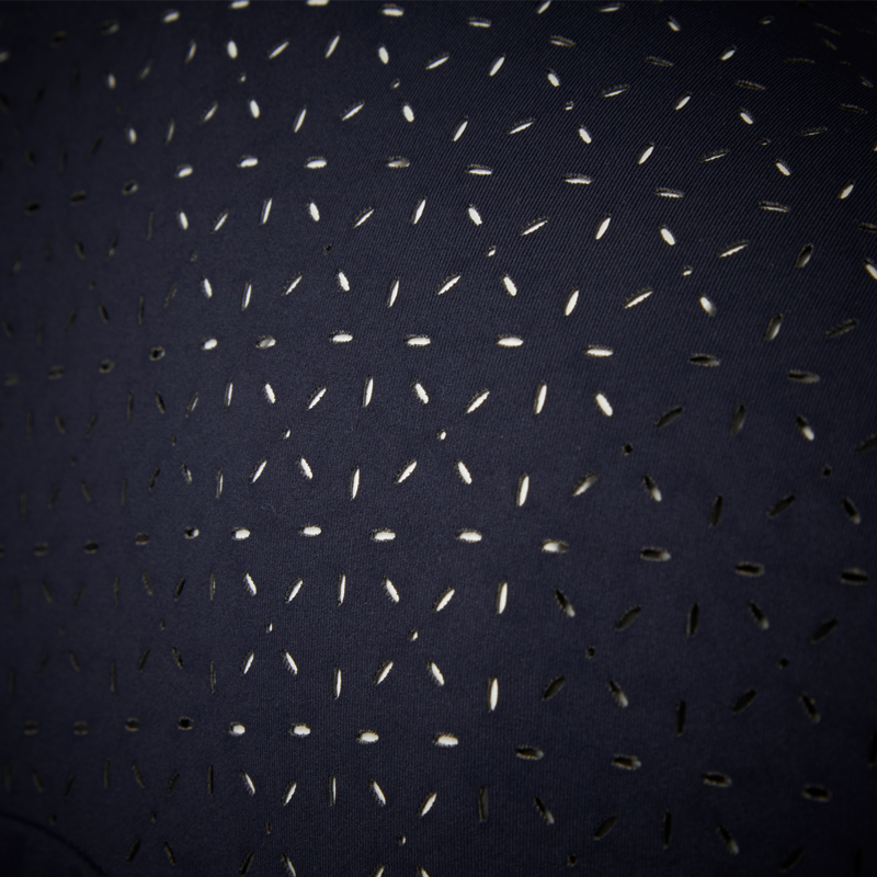 LeMieux Ladies Sleeveless Lazercut Baselayer - Twilight Navy-3