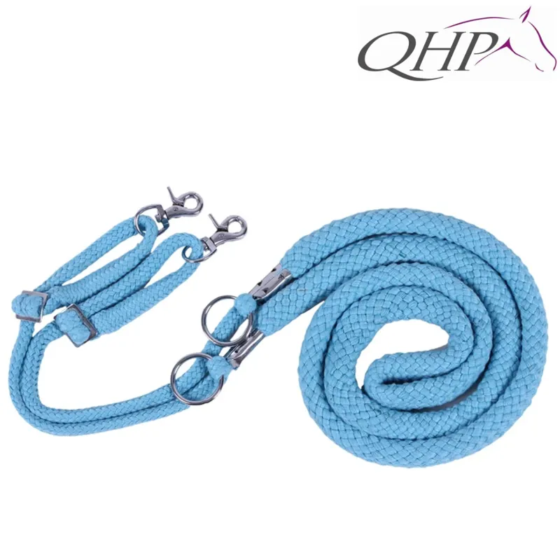 QHP Lunging Rope - Sky