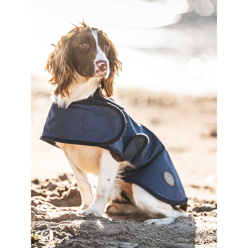 Le Chameau Dog Rug Coat - Bleu Foncé-2