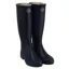 Le Chameau Women's Iris Jersey Lined Wellington Boots - Noir
