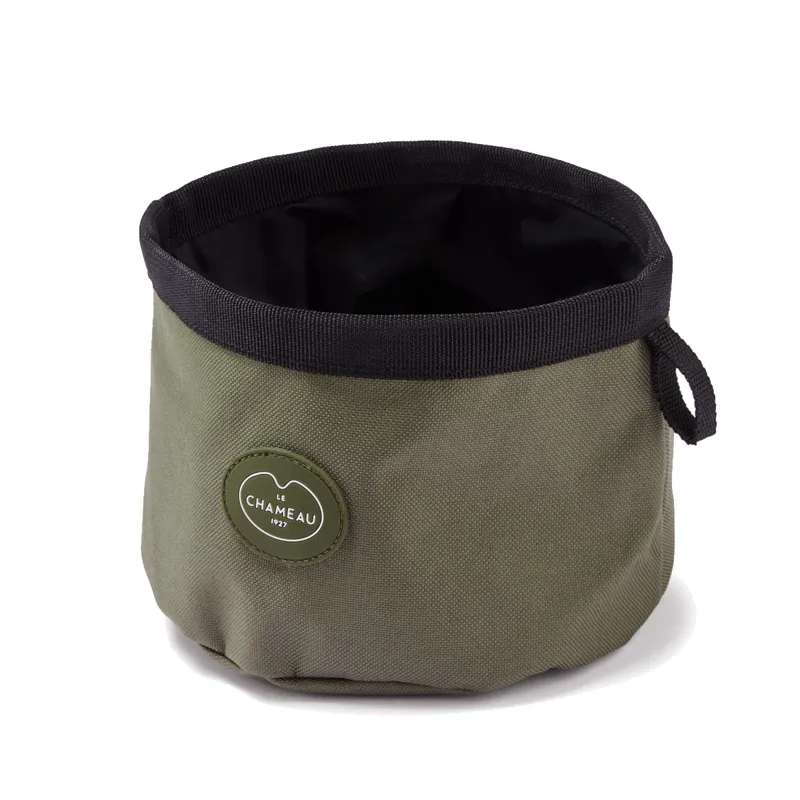 Le Chameau Portable Dog Bowl - Vert Chameau