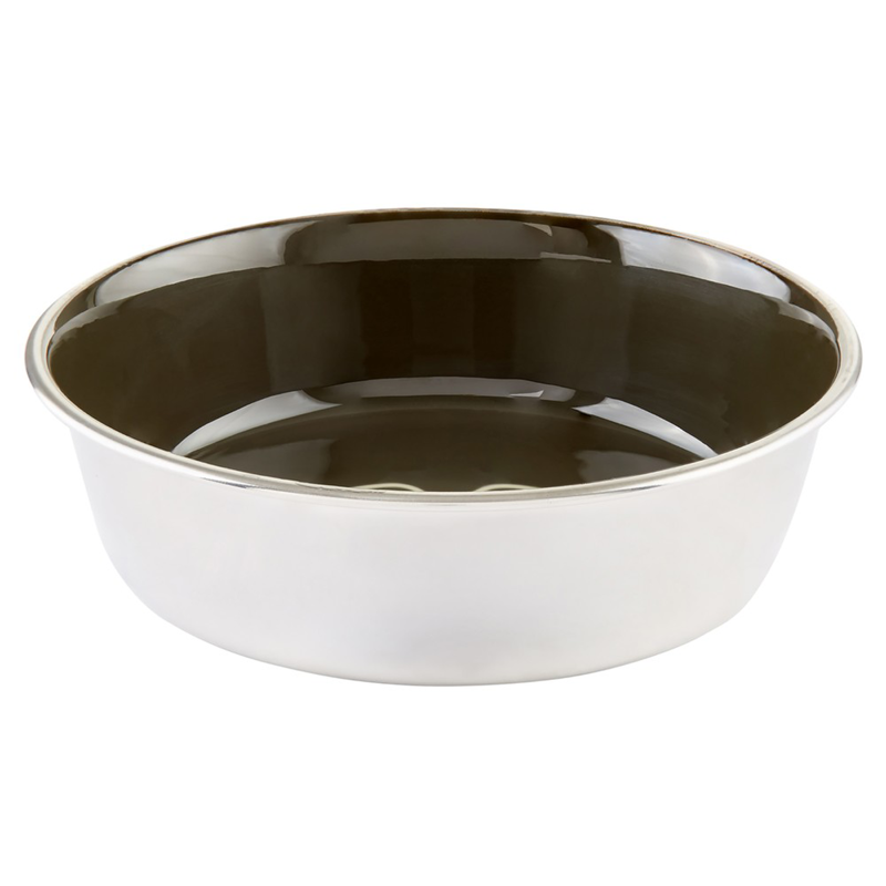 Le Chameau Stainless Steel Dog Bowl Small - Vert Chameau-1