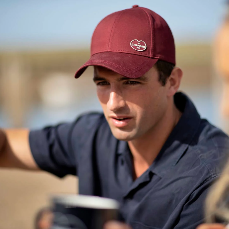 Le Chameau Cotton Cap - Cherry-1