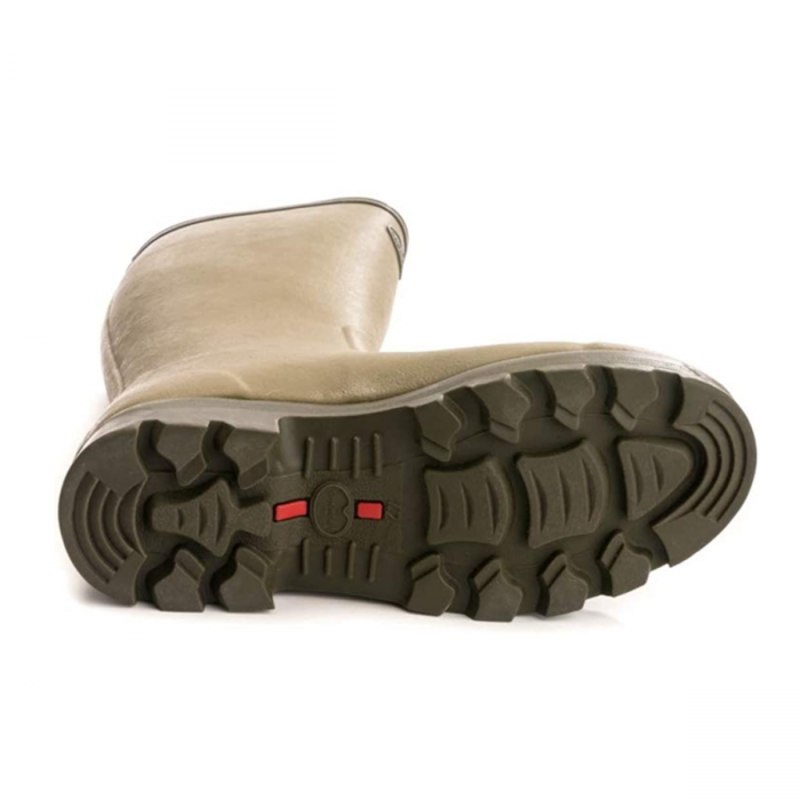 Le Chameau Chasseur Cuir Mens Wellies - Vert-3