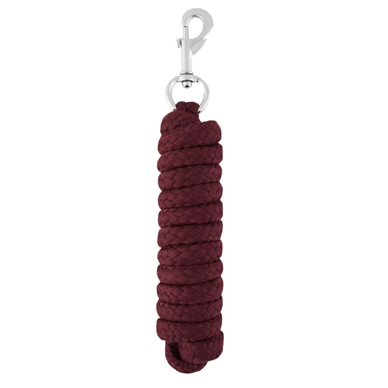LeMieux Cotton Leadrope - Burgundy