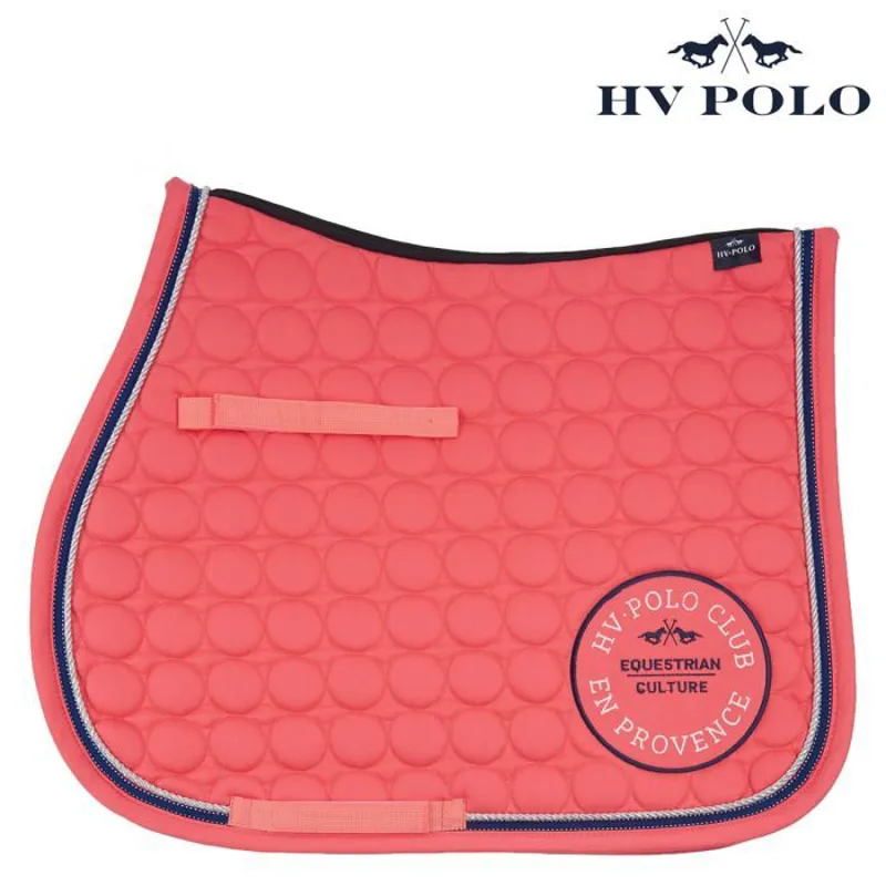 HV Polo Leah GP Saddlepad - Bright Coral