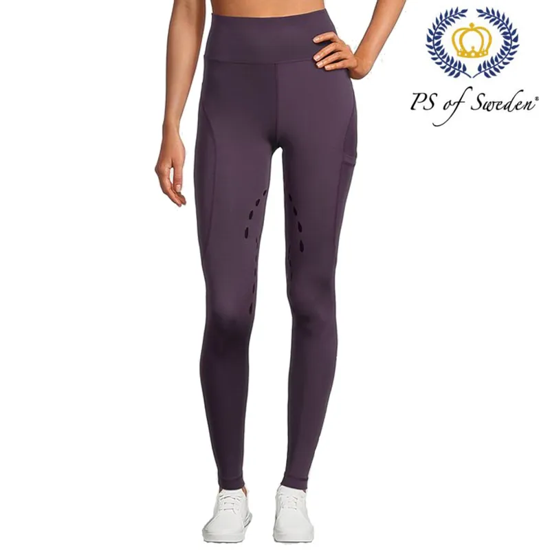 PS Of Sweden Taylor Riding Tights - Plum-1