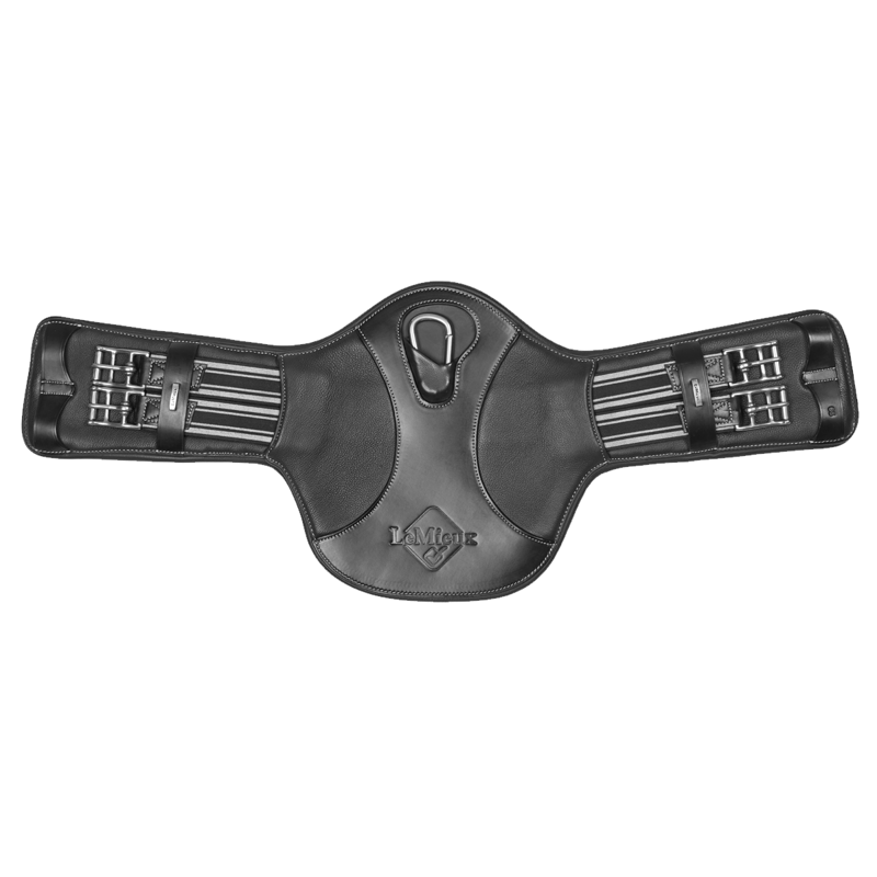 LeMieux Arika Contoured Short Stud Girth - Black-1