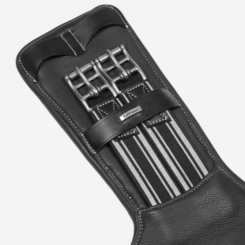 LeMieux Arika Contoured Short Stud Girth - Black-3