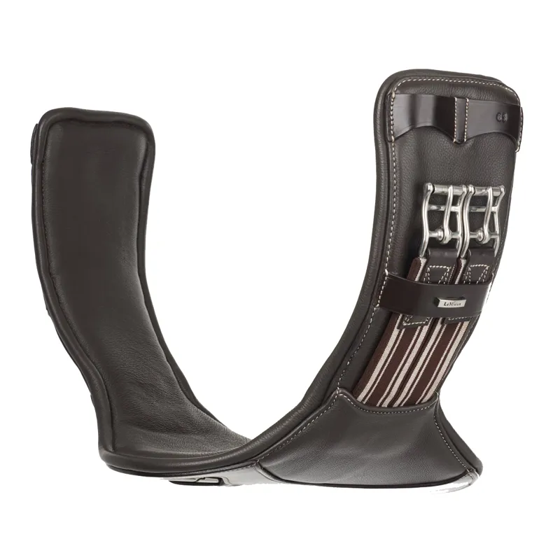 LeMieux Arika Contoured Short Stud Girth - Brown
